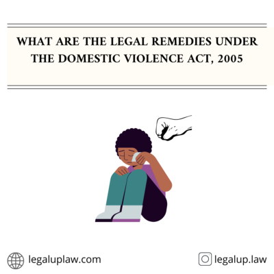Legal Remedies Domestic Violence Act